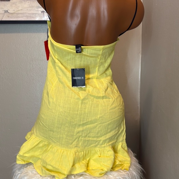 forever 21 yellow tube dress - Picture 5 of 5